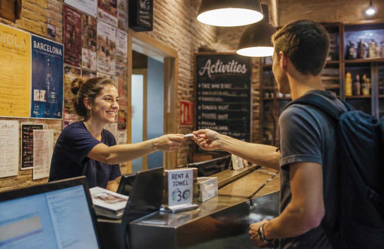 Vivere e lavorare in un ostello a Barcellona: l'esperienza di stage di Anna