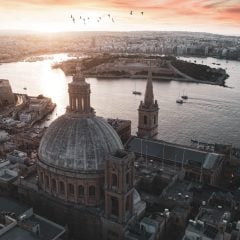 valletta dark view